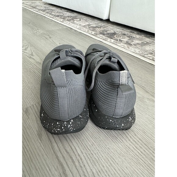 SNIBBS size 14 ROVR Charcoal Speckle Knit Mesh Work Sneaker slip resistant - Picture 4 of 5